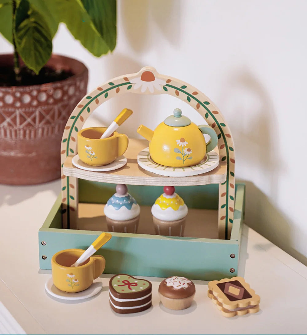 Wooden Ice Cream Play Set