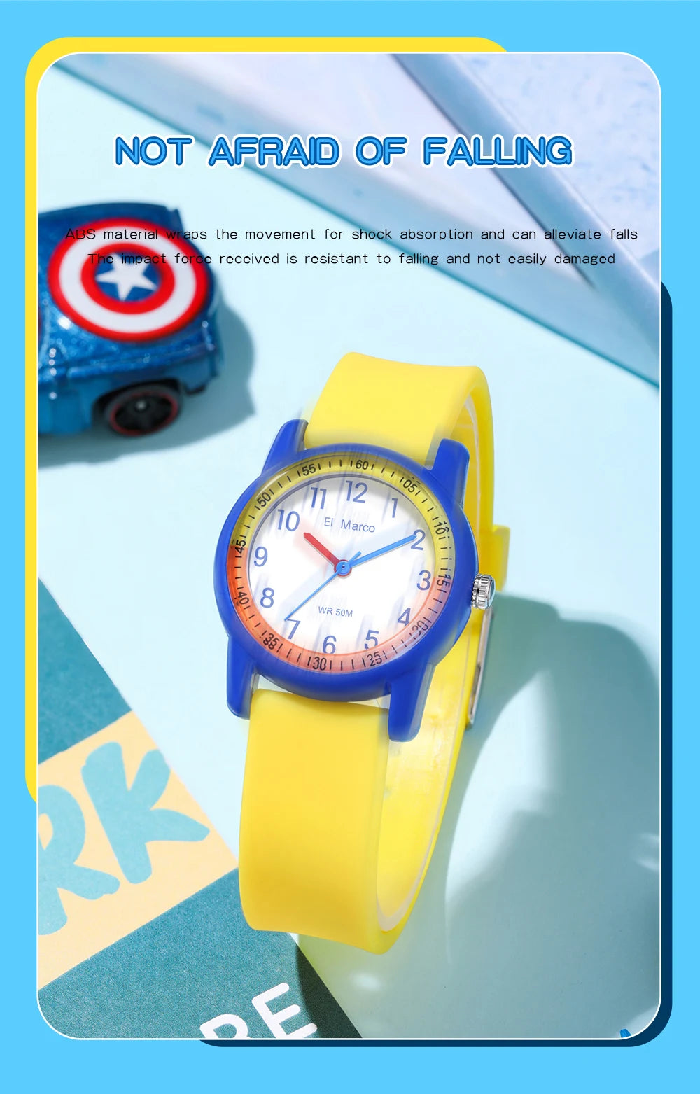 SANDA Kids Sports Quartz Watch