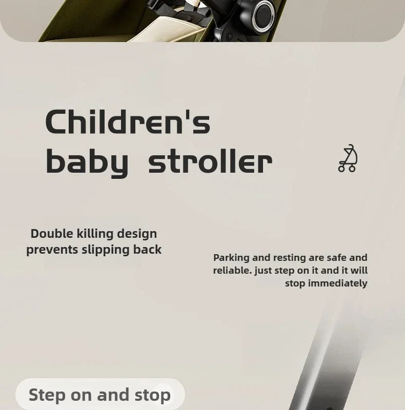 Foldable Multi-Purpose Baby Stroller