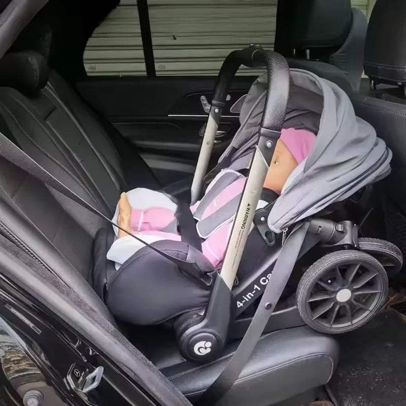 4-in-1 Lightweight Baby Stroller for Newborns