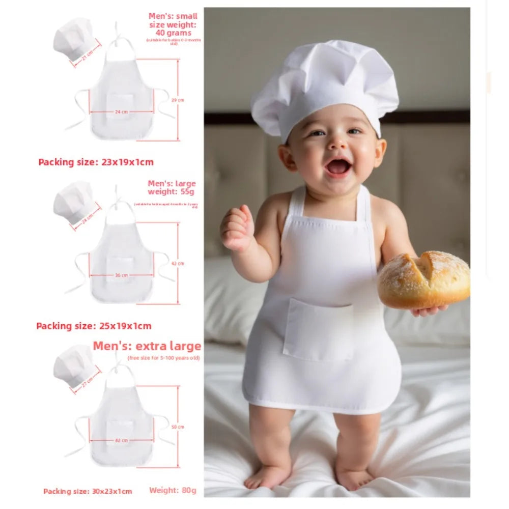 Kids Chef Roleplay Costume Set
