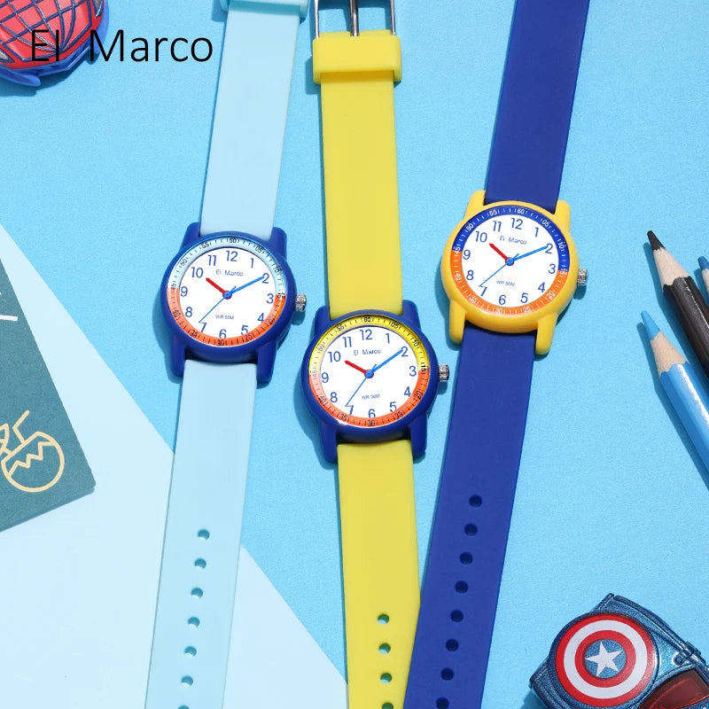 SANDA Kids Sports Quartz Watch