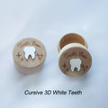 Wood Tooth  Keepsake Box