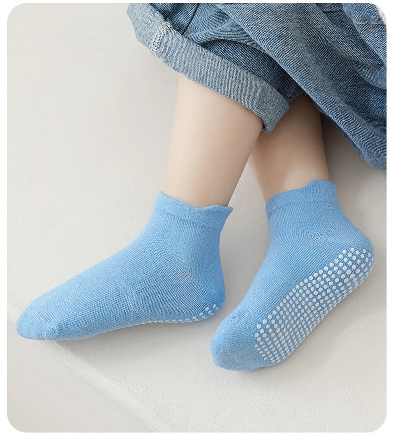 Anti-Slip Kids Ankle Socks