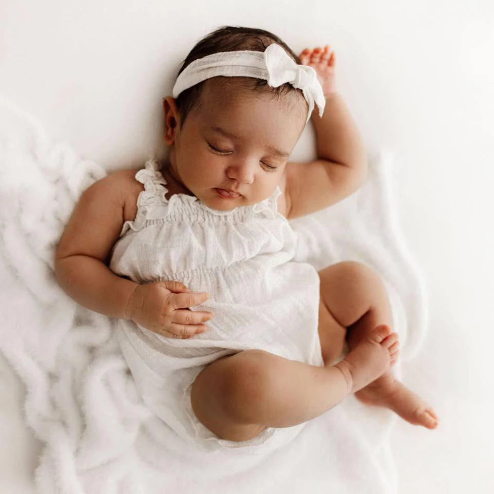 Newborn Ruffle Knit Romper