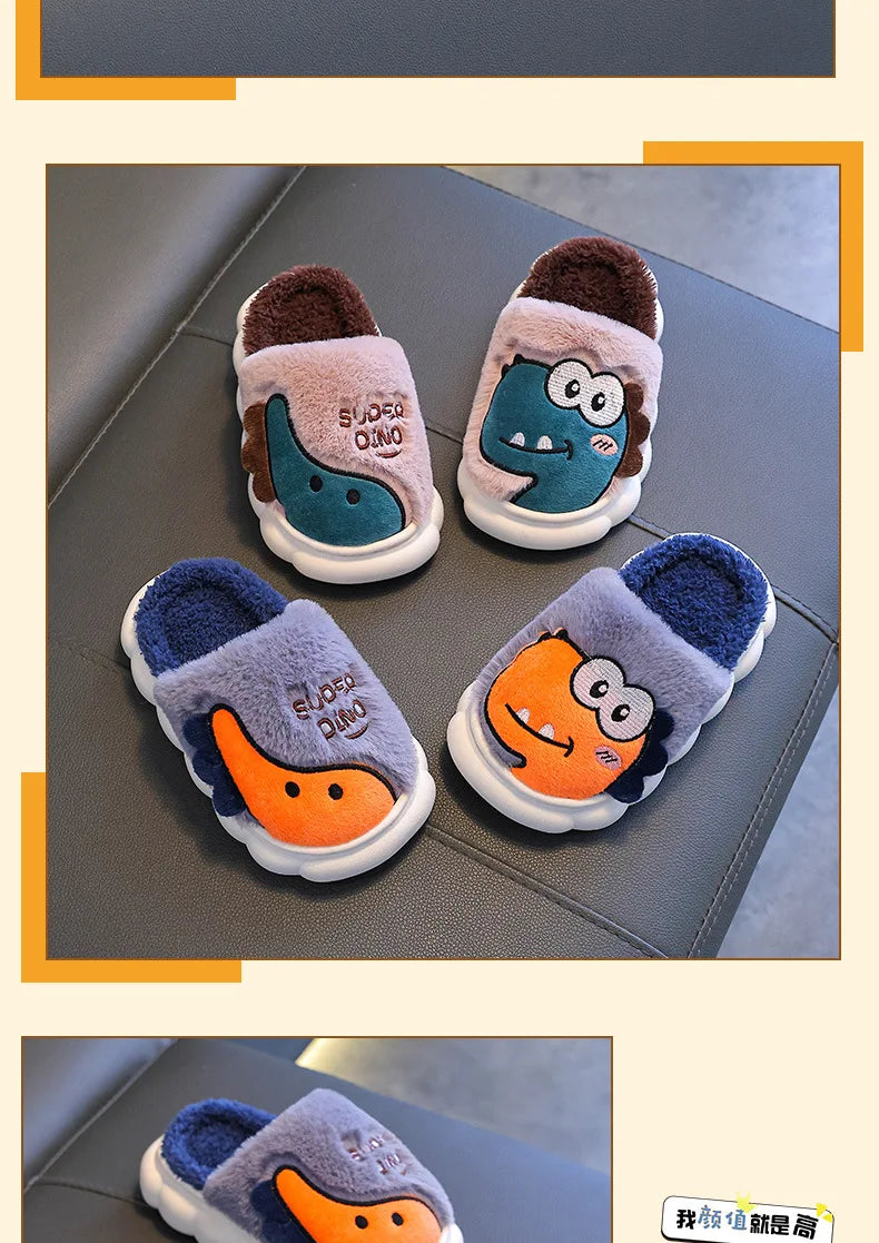 Kids Cotton Slippers