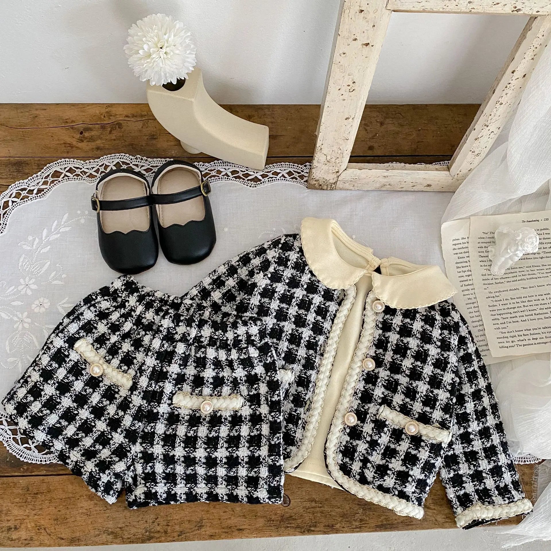 Baby Black Clothing Set