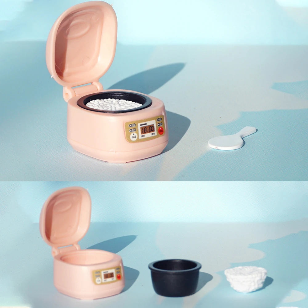 Dollhouse Miniature Kitchen Cooking Set