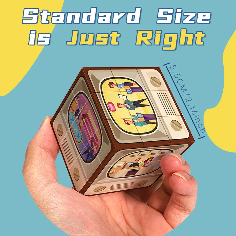3x3 UV Magic Speed Cube
