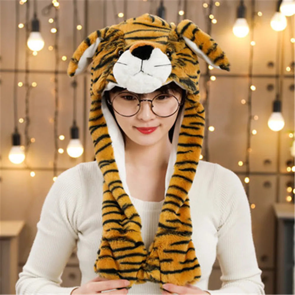 Funny Plush Animal Ear Hat