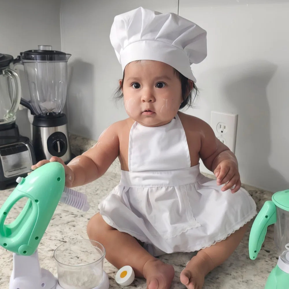 Kids Chef Roleplay Costume Set