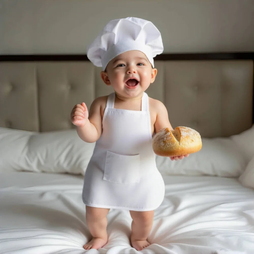 Kids Chef Roleplay Costume Set