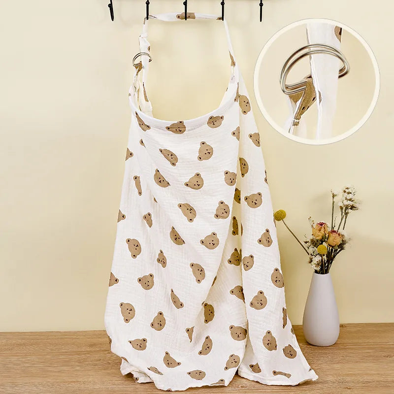 Breathable Cotton Nursing Cover