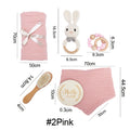 Newborn Bath Toy & Milestone Card Gift Set