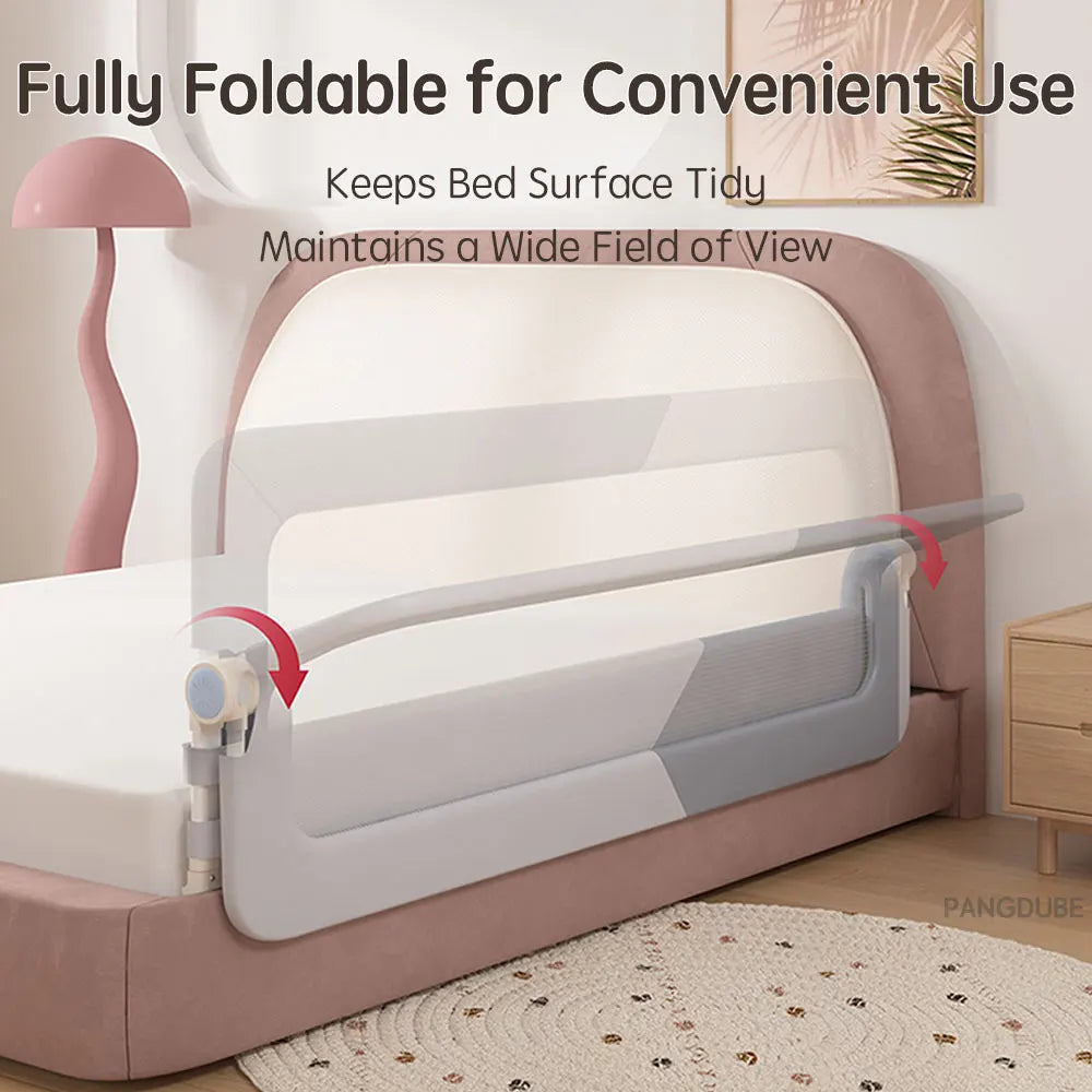 PANGDUBE Baby Bed Safety Rail Guard