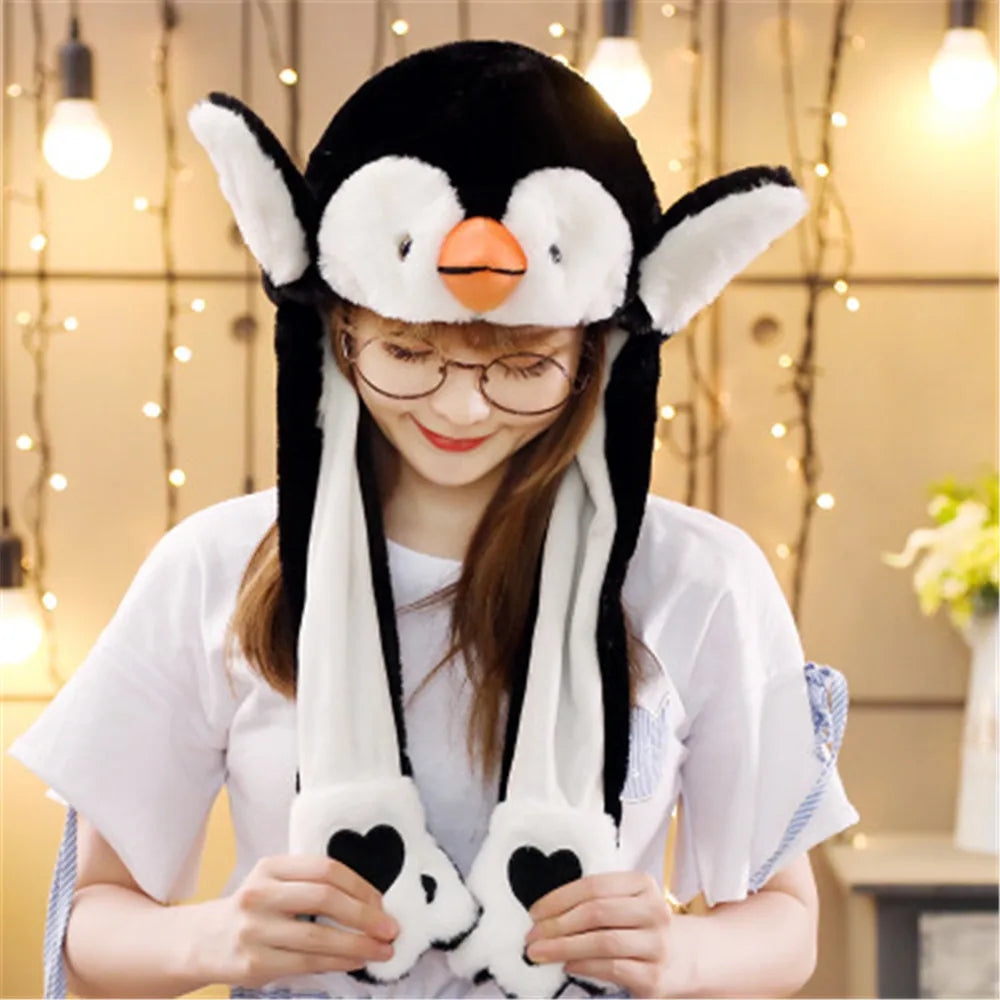 Funny Plush Animal Ear Hat
