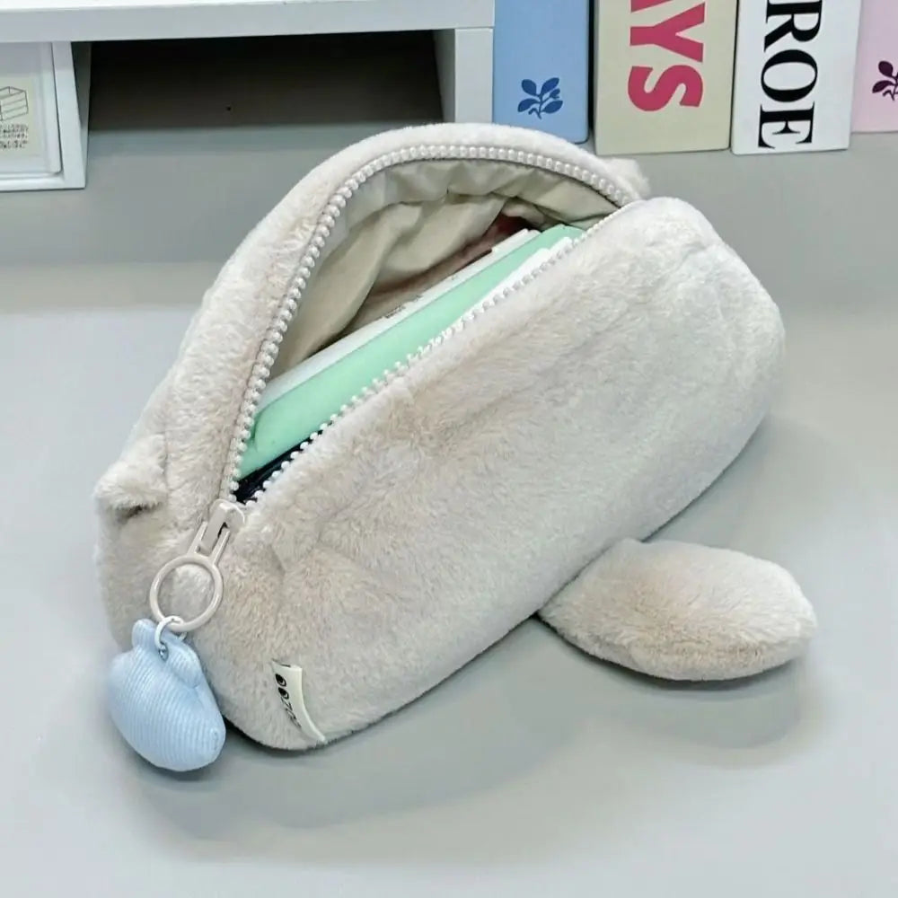 Plush Otter Pen Bag