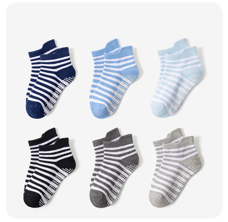 Anti-Slip Kids Ankle Socks