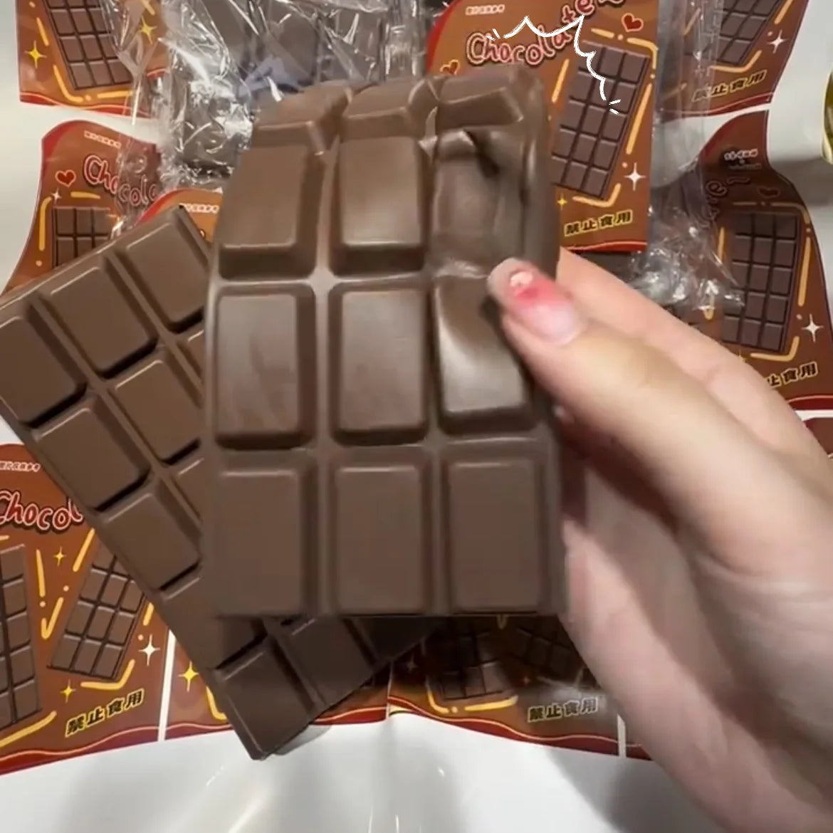 Simulated Chocolate Slow-Rebound Squeeze Toy