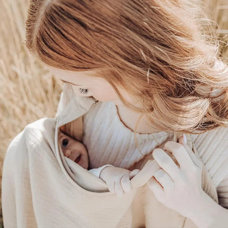 Breathable Cotton Nursing Cover