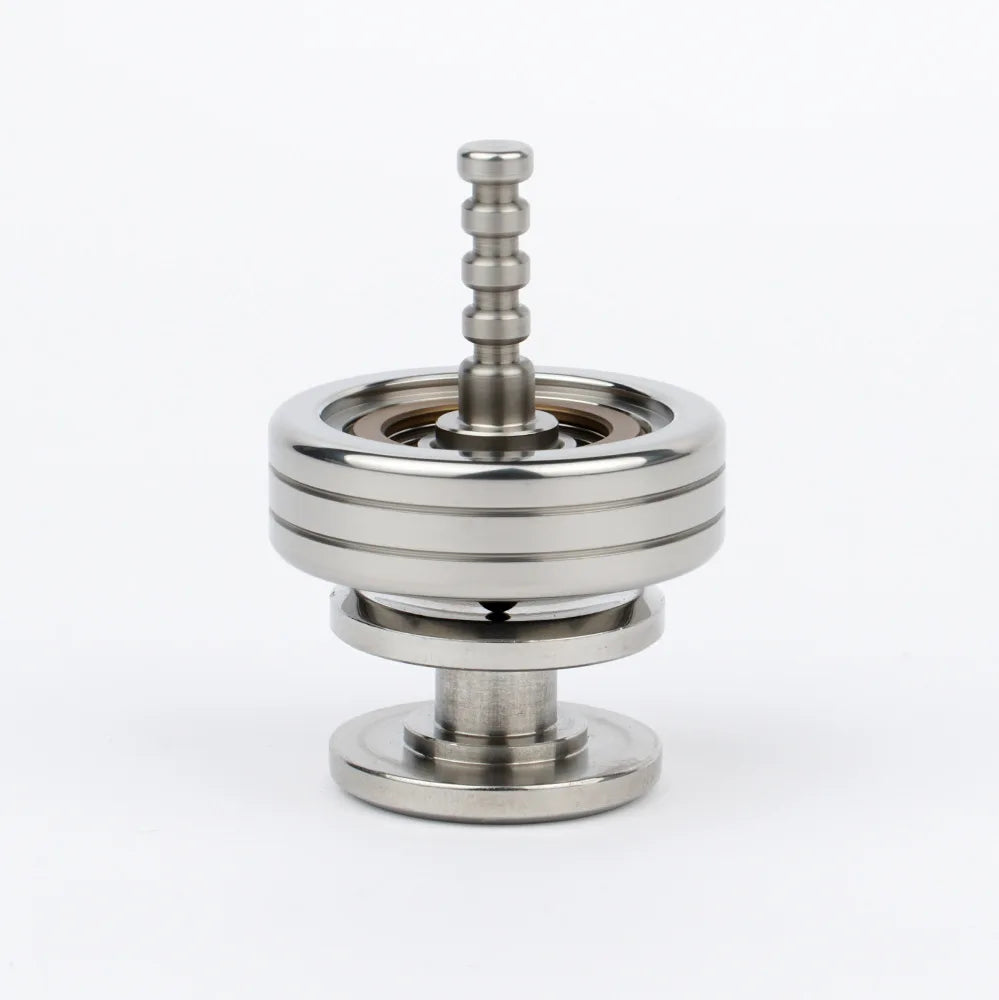2-in-1 Stainless Steel Gyroscope Fidget Spinner