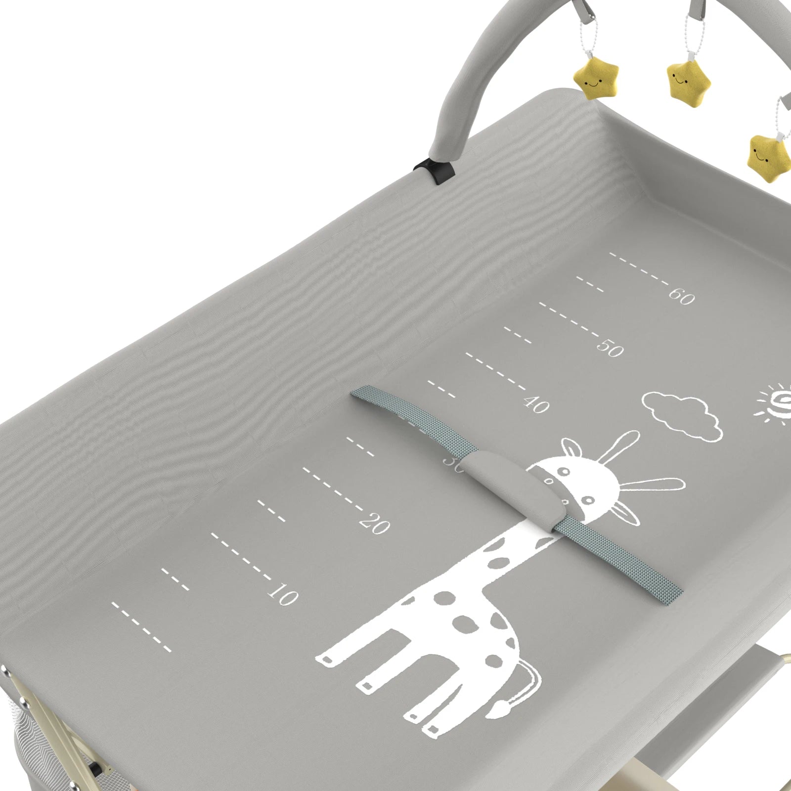 4-in-1 Height-Adjustable Baby Changing Station