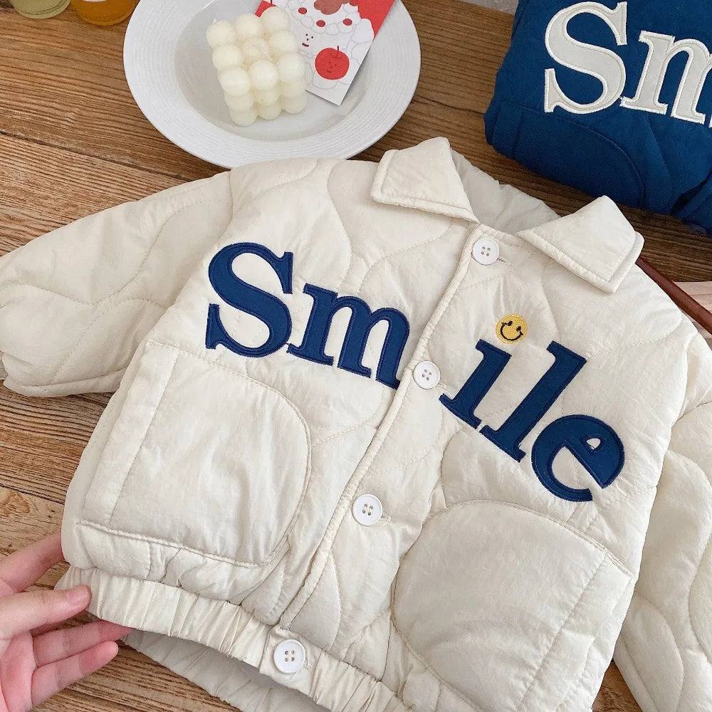 Kids Embroidery Cotton Jacket