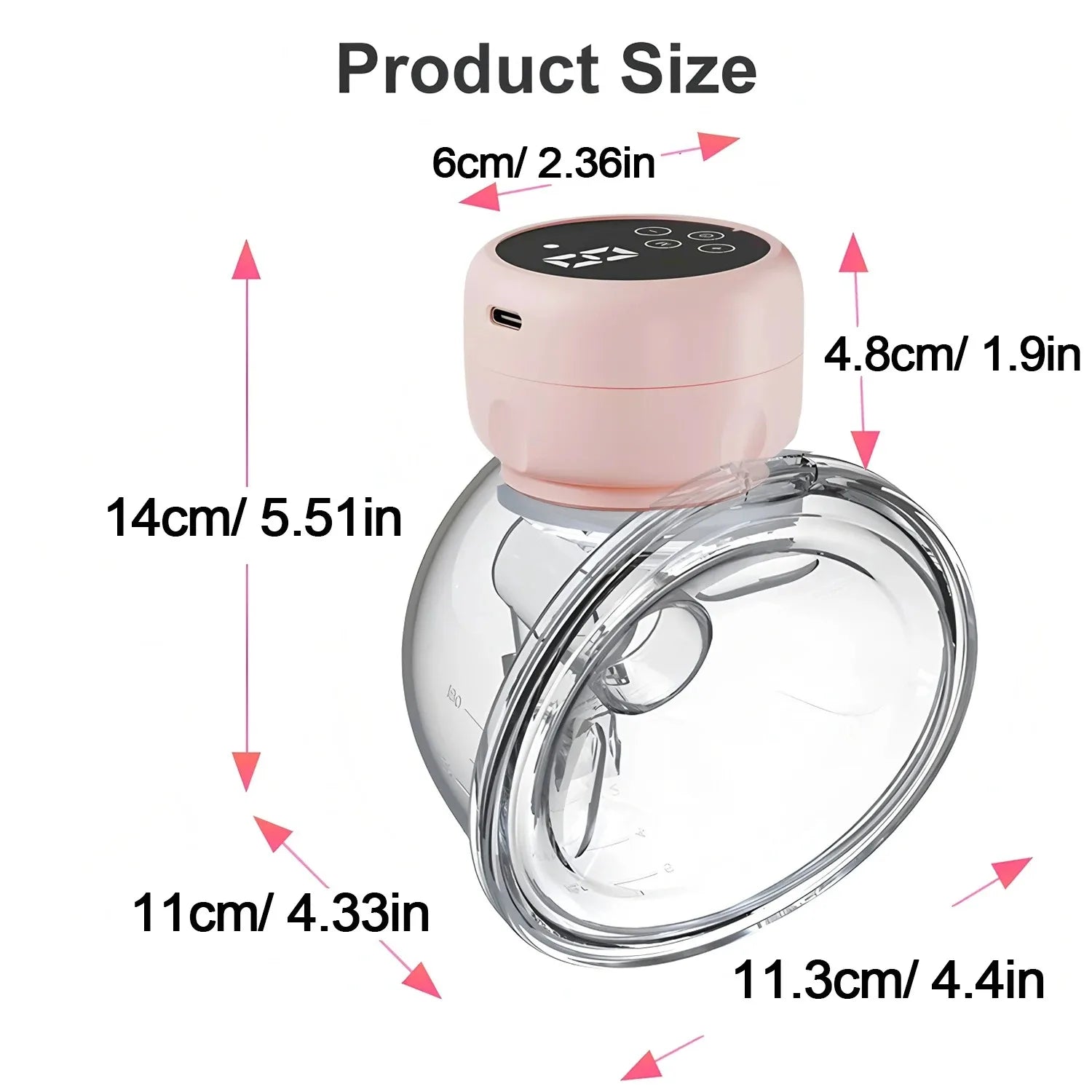 Wearable Electric Breast Pump
