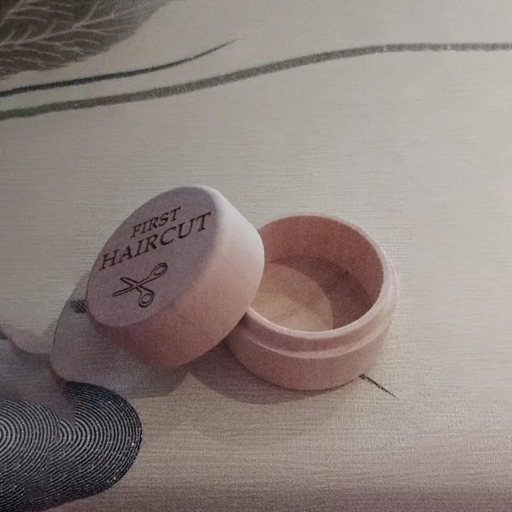 First Haircut and Baby Teeth Keepsake Box