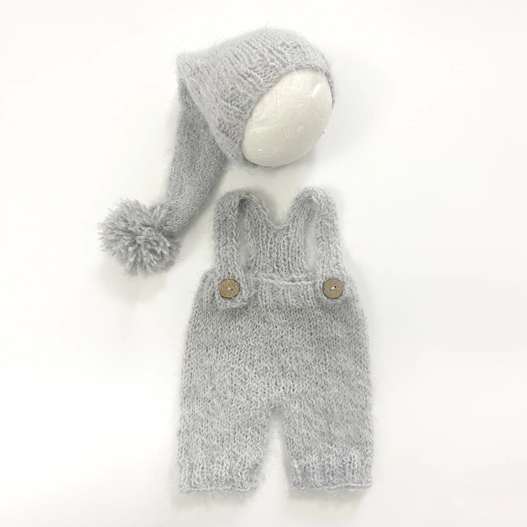 Newborn Knitted Photo Prop Set