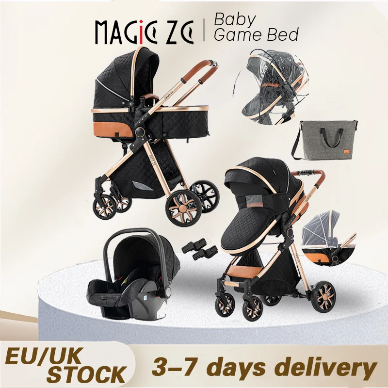 3-in-1 Multifunctional Portable Baby Stroller