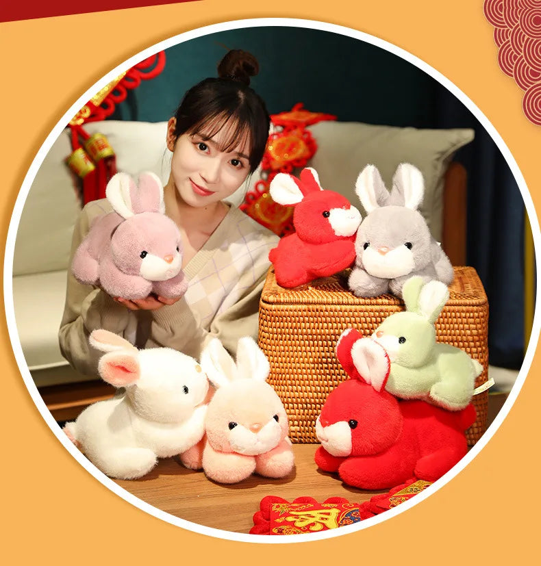 Cute Rabbit Plush Stuffed Animal Doll
