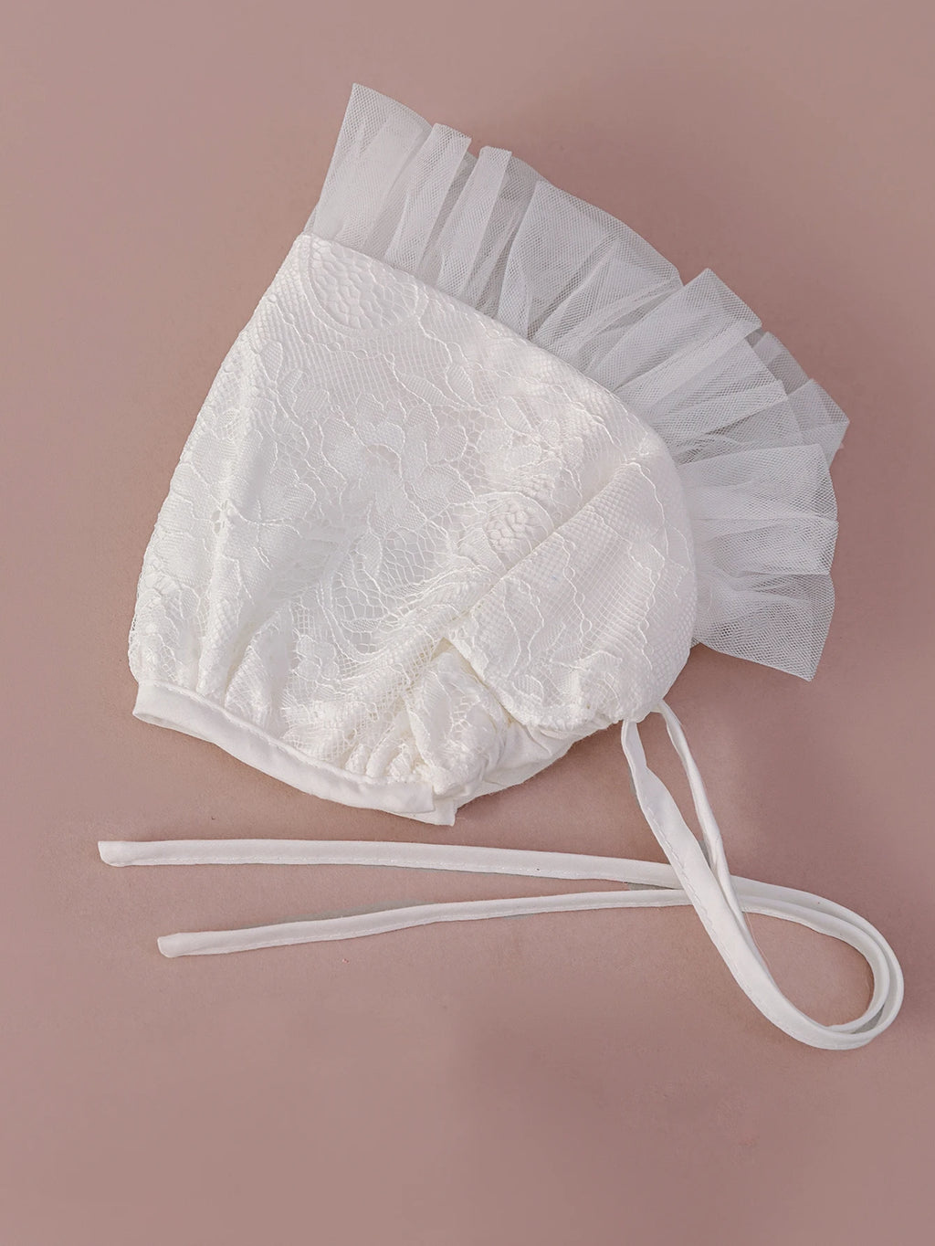 Infant White Lace Baptismal Dress