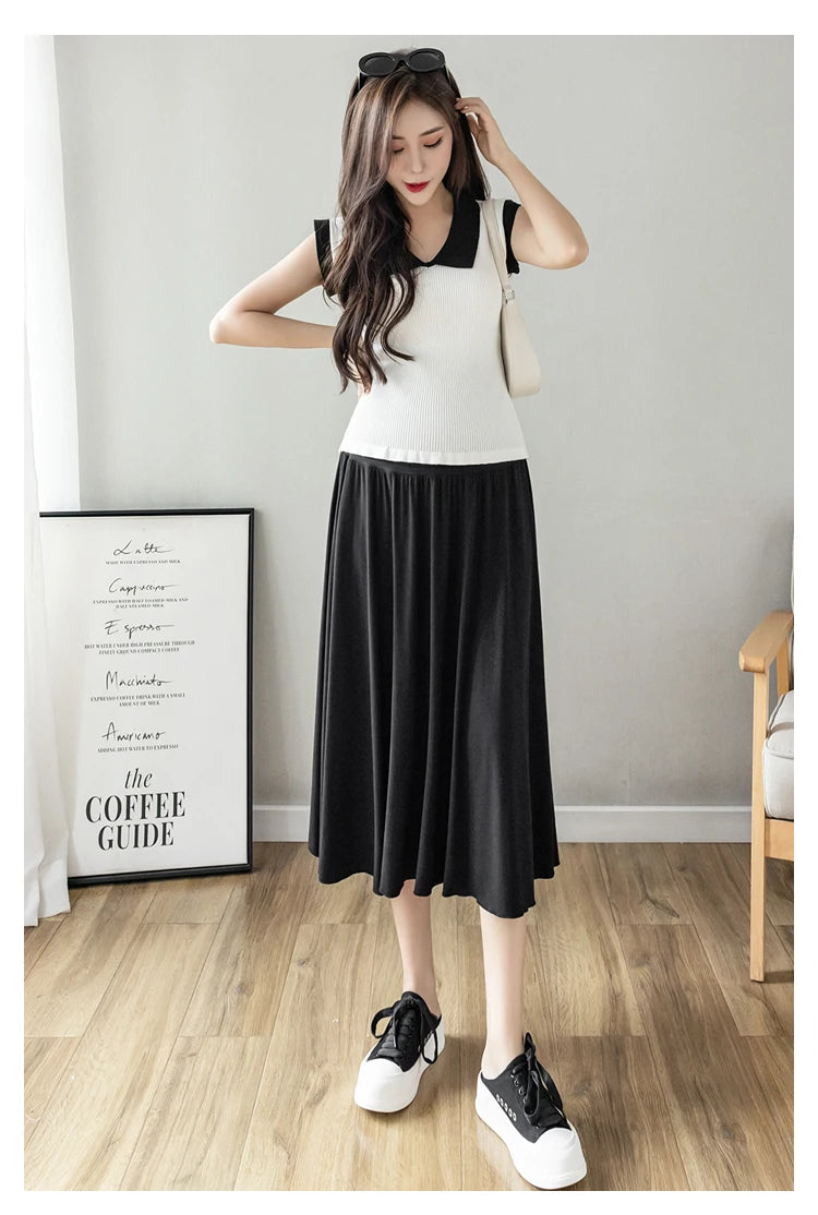 Soft Maternity Skirt