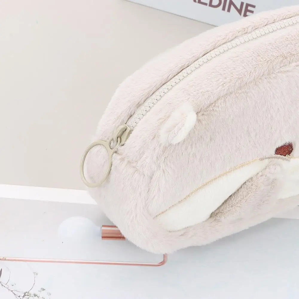 Plush Otter Pen Bag