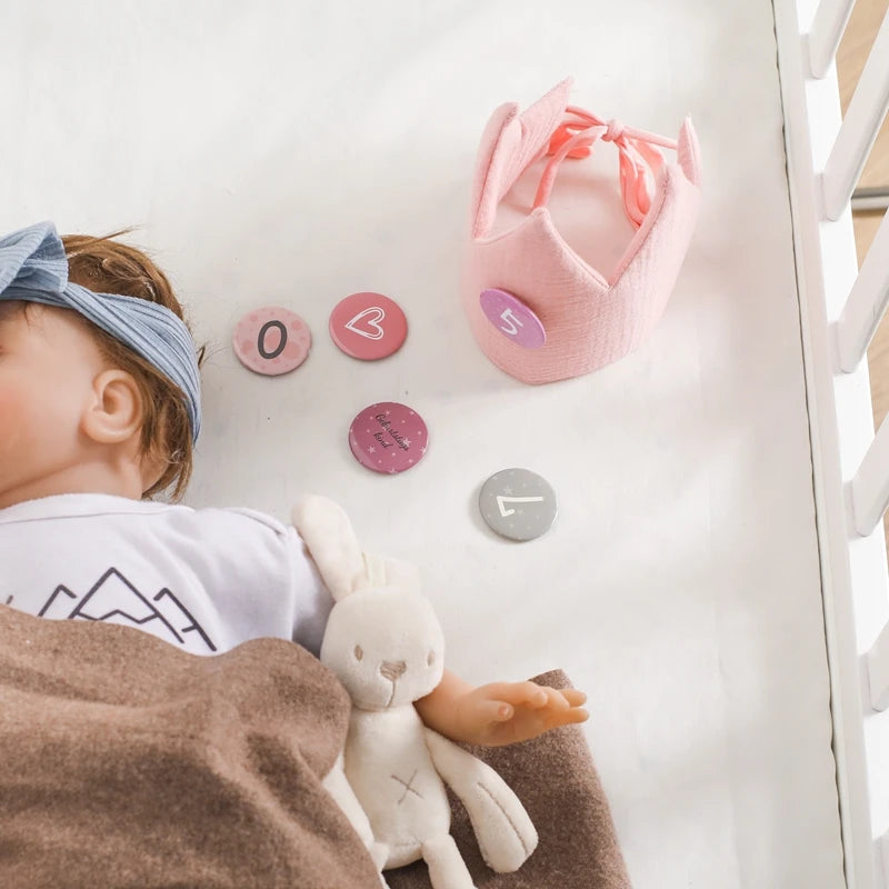 Baby Birthday Crown Hat Set