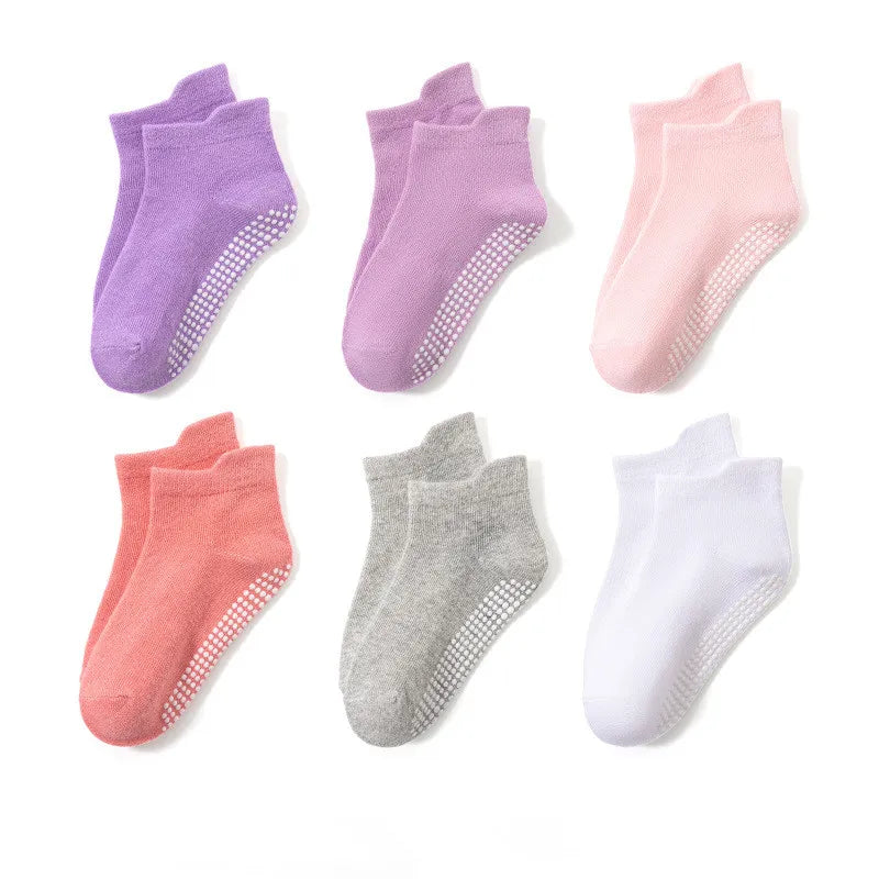 Anti-Slip Kids Ankle Socks