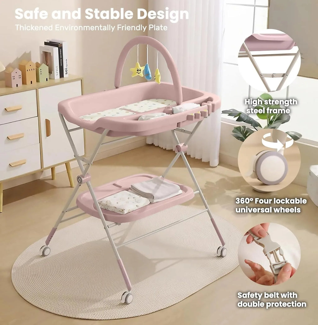 Foldable Baby Changing Table