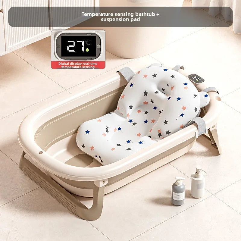 Smart Foldable Baby Bathtub