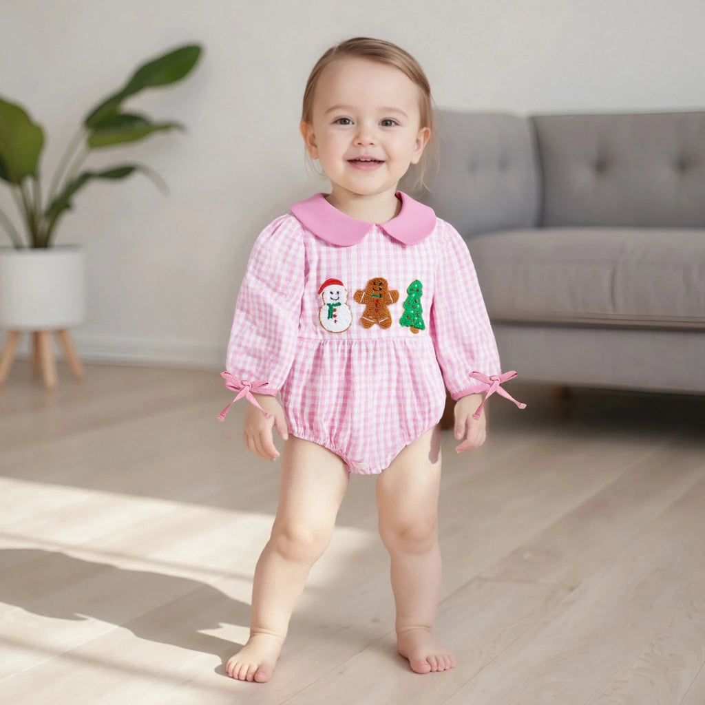 Baby Girls Christmas Romper