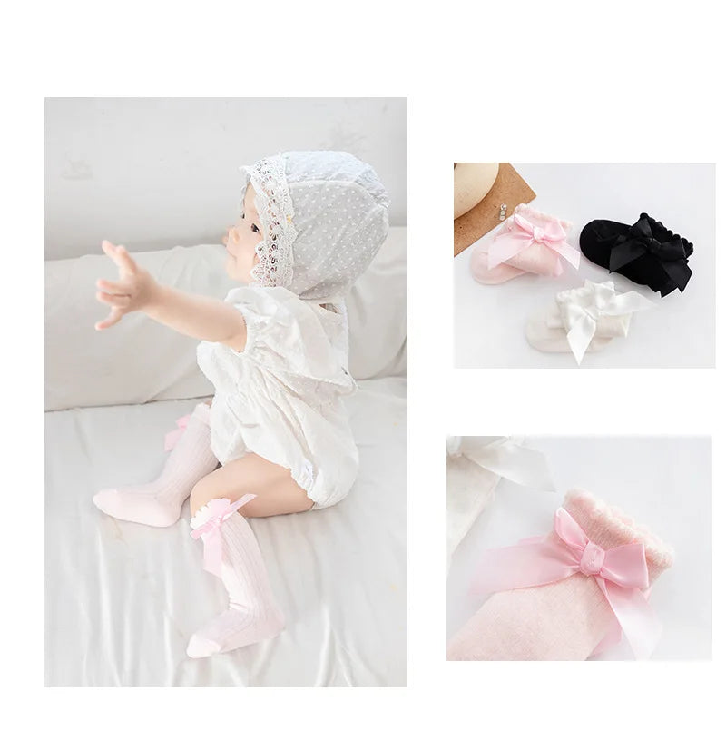 Baby Girls Knee High Socks