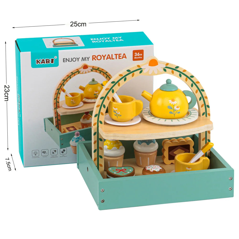Wooden Ice Cream Play Set