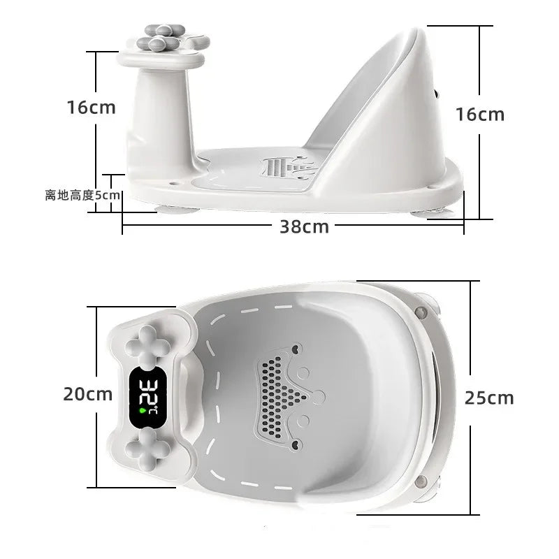 Baby Shower Seat with sensor