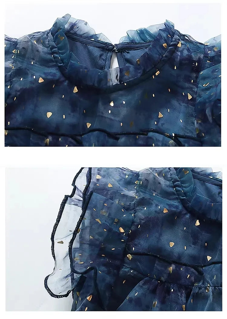 Girls Fairy Mesh Summer Dress