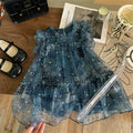 Girls Fairy Mesh Summer Dress