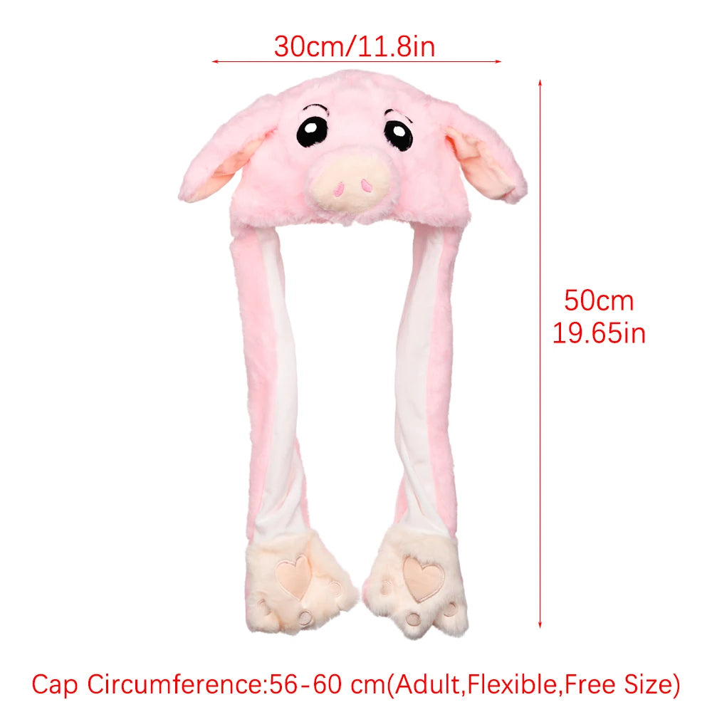 Funny Plush Animal Ear Hat