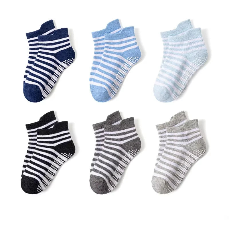 Anti-Slip Kids Ankle Socks