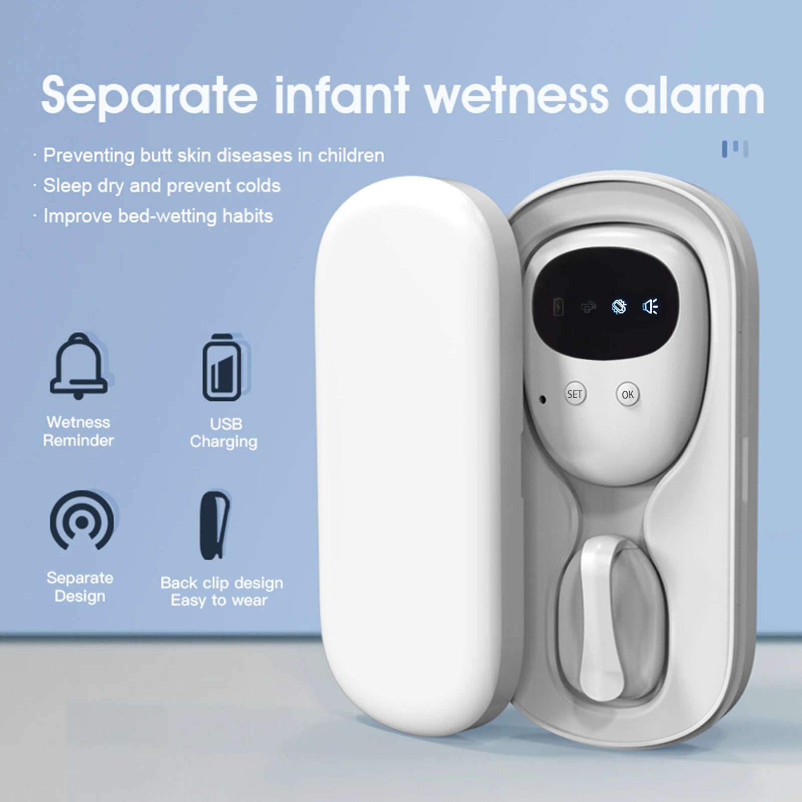 Wearable Bedwetting Alarm for Kids