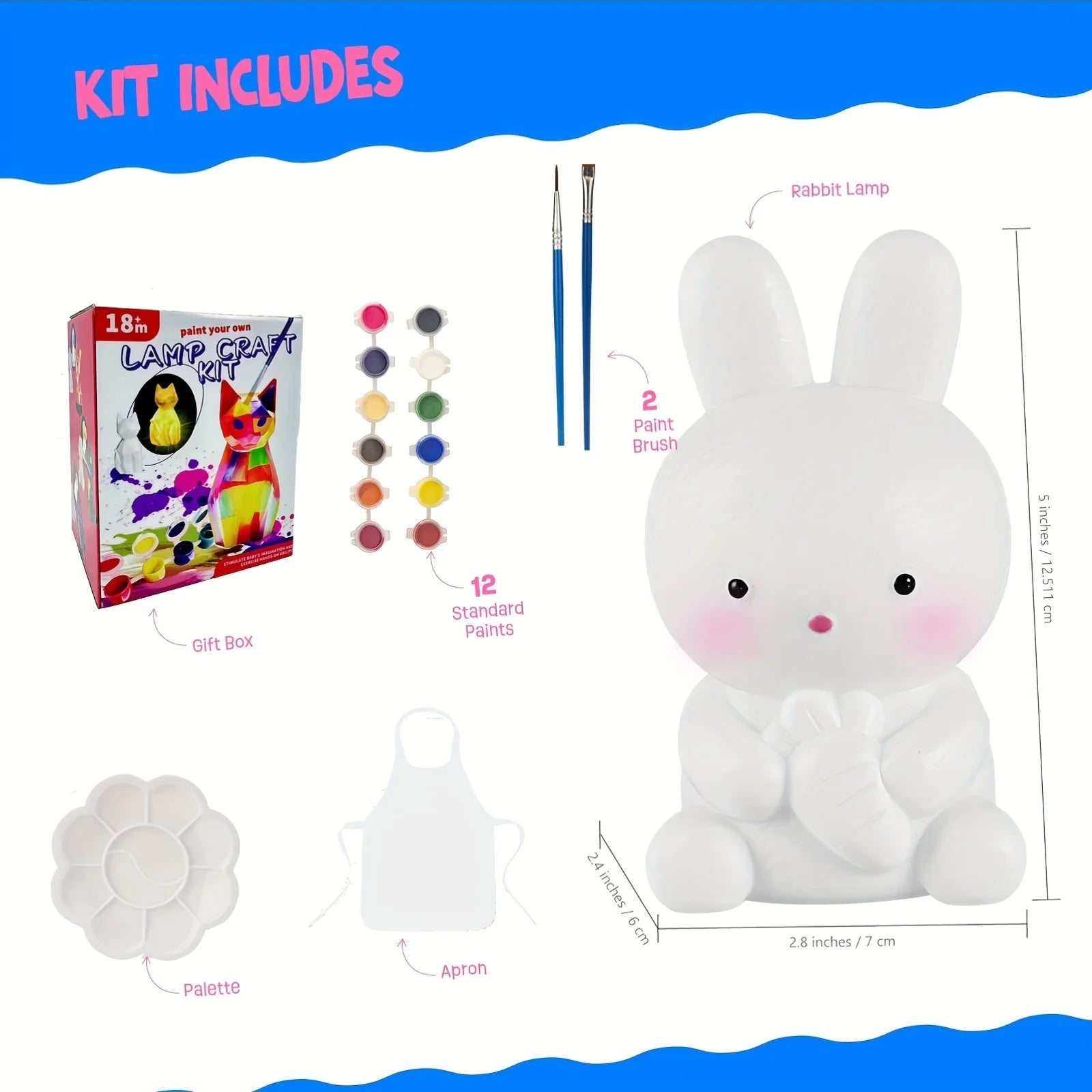 Paint Your Own Unicorn Lamp