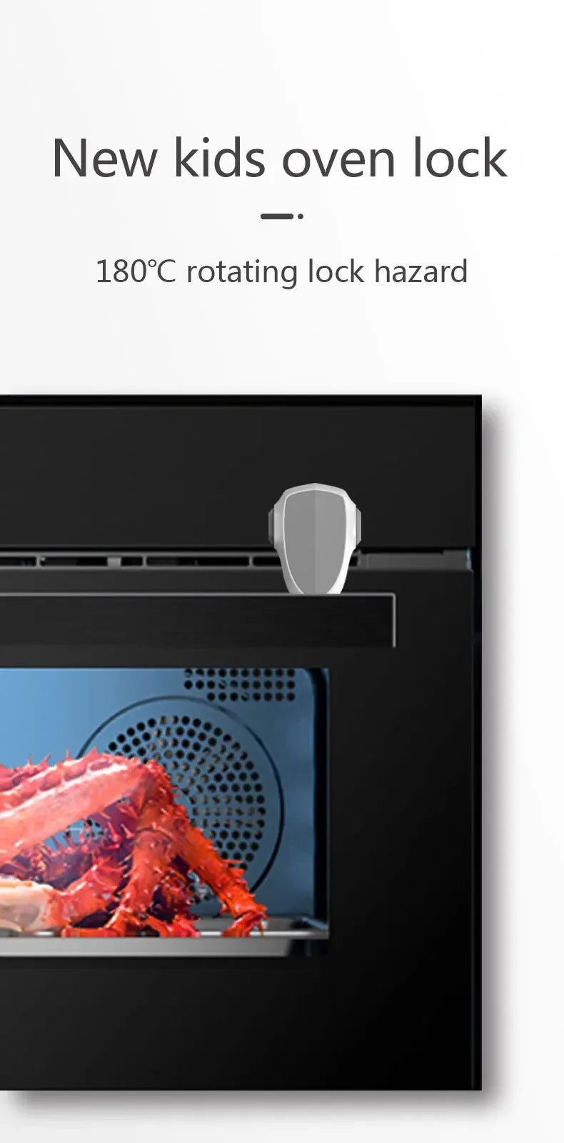 Baby-Proof Oven Door Safety Lock